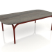 3d model Coffee table (Wine red, DEKTON Radium) - preview