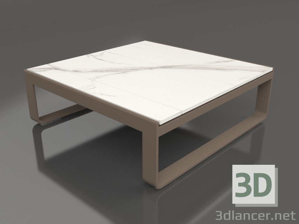 modello 3D Tavolino 90 (DEKTON Aura, Bronzo) - anteprima