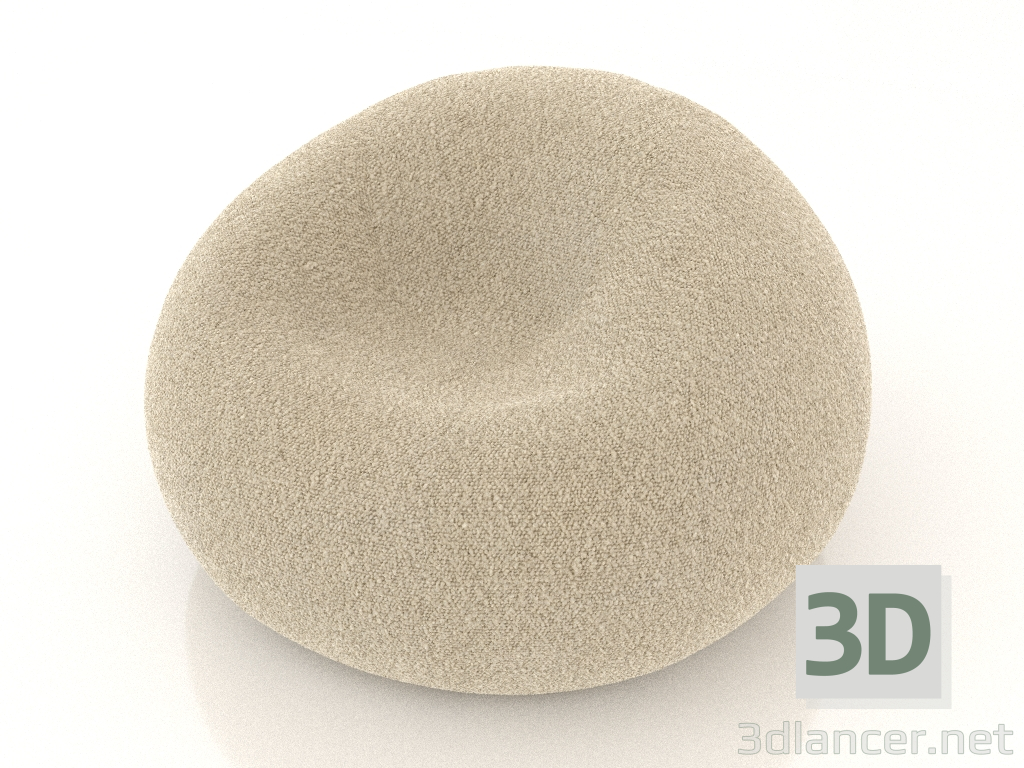 modello 3D Pouf Care (baloo 2074) - anteprima