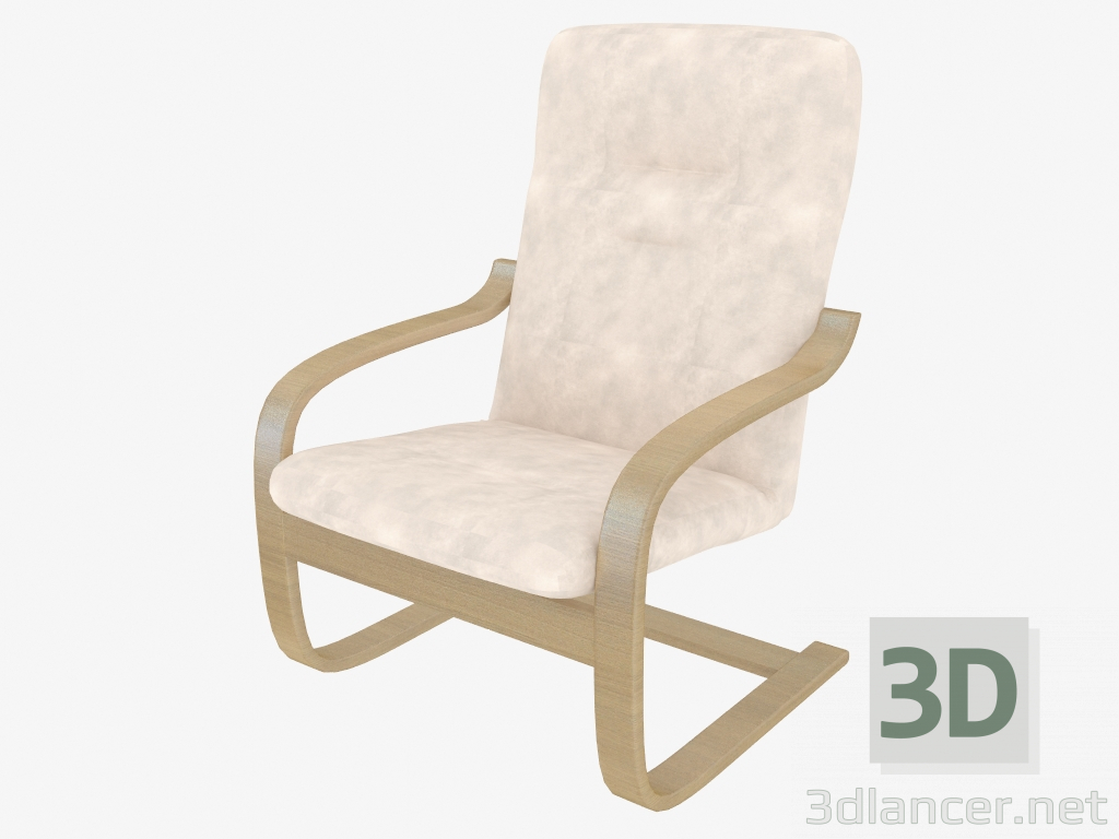 3D Modell Sessel Chef - Vorschau
