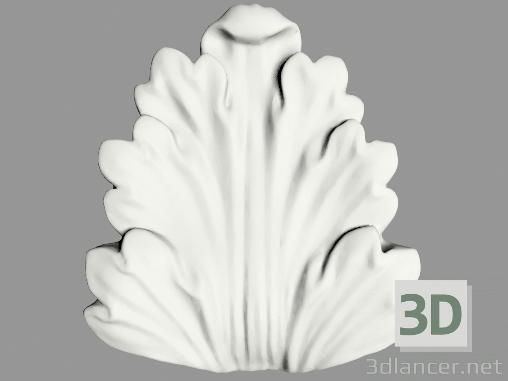 modèle 3D Décoration murale (F158) - preview