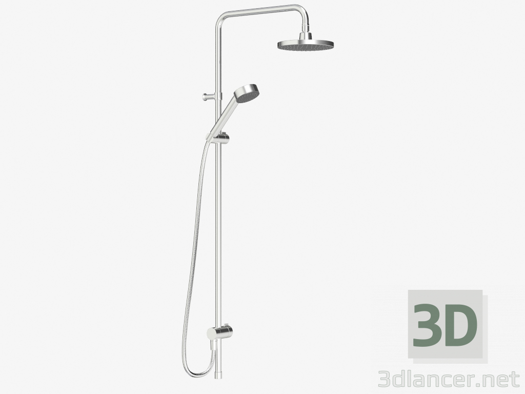 modello 3D Gruppo doccia MMIX Shower System S5 - anteprima