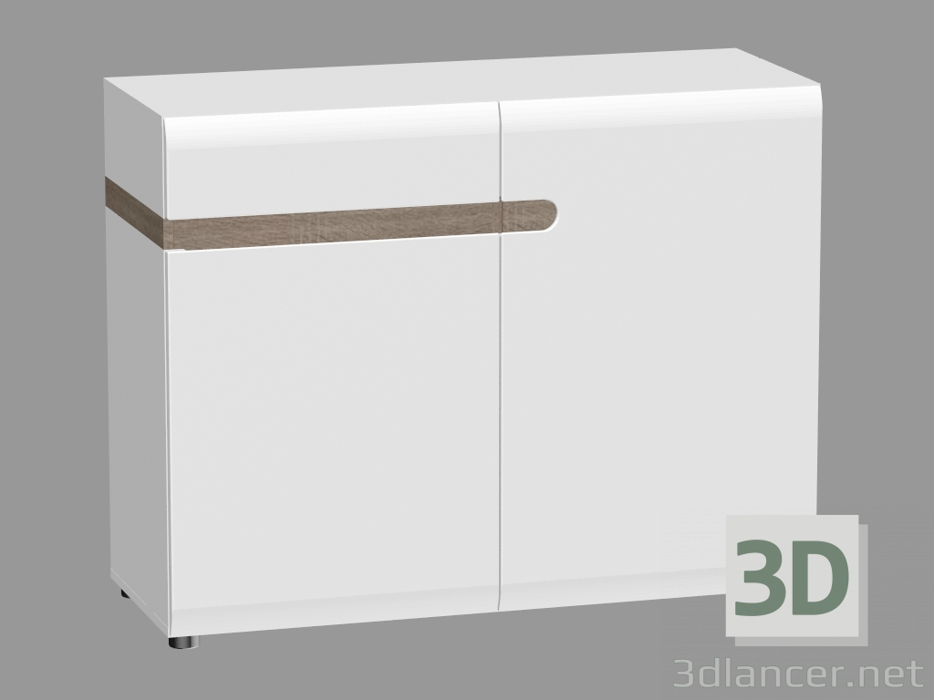 modèle 3D Coffre 2D-1S (TYPE 35) - preview