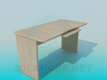 modelo 3D Escritorio - escuchar modelo 3D Escritorio - escuchar