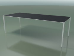 Стол прямоугольный 0806 (H 74 - 100x240 cm, laminate Fenix F06, V12)