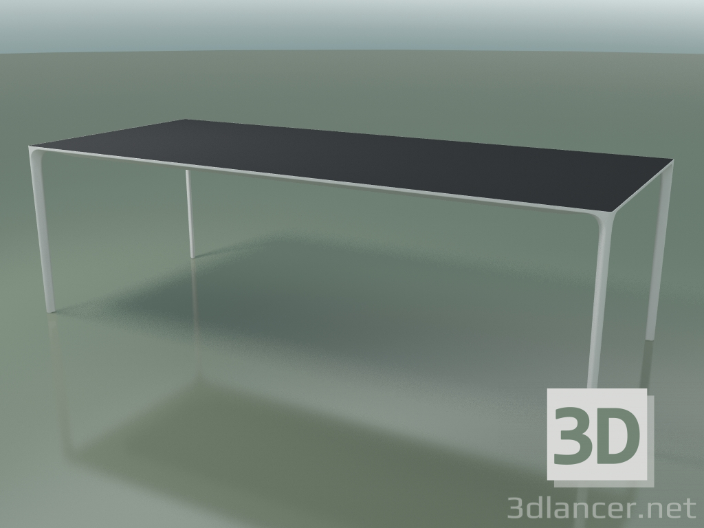 3d модель Стол прямоугольный 0806 (H 74 - 100x240 cm, laminate Fenix F06, V12) – превью