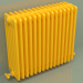 modello 3D Radiatore TESI 6 (H 600 15EL, giallo melone - RAL 1028) - anteprima