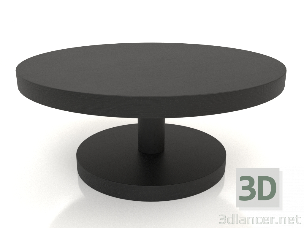 3D Modell Couchtisch JT 022 (D=800x350, Holz schwarz) - Vorschau