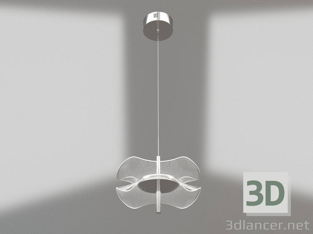 modello 3D Appendiabiti Caddy cromato (08046-1A,02) - anteprima
