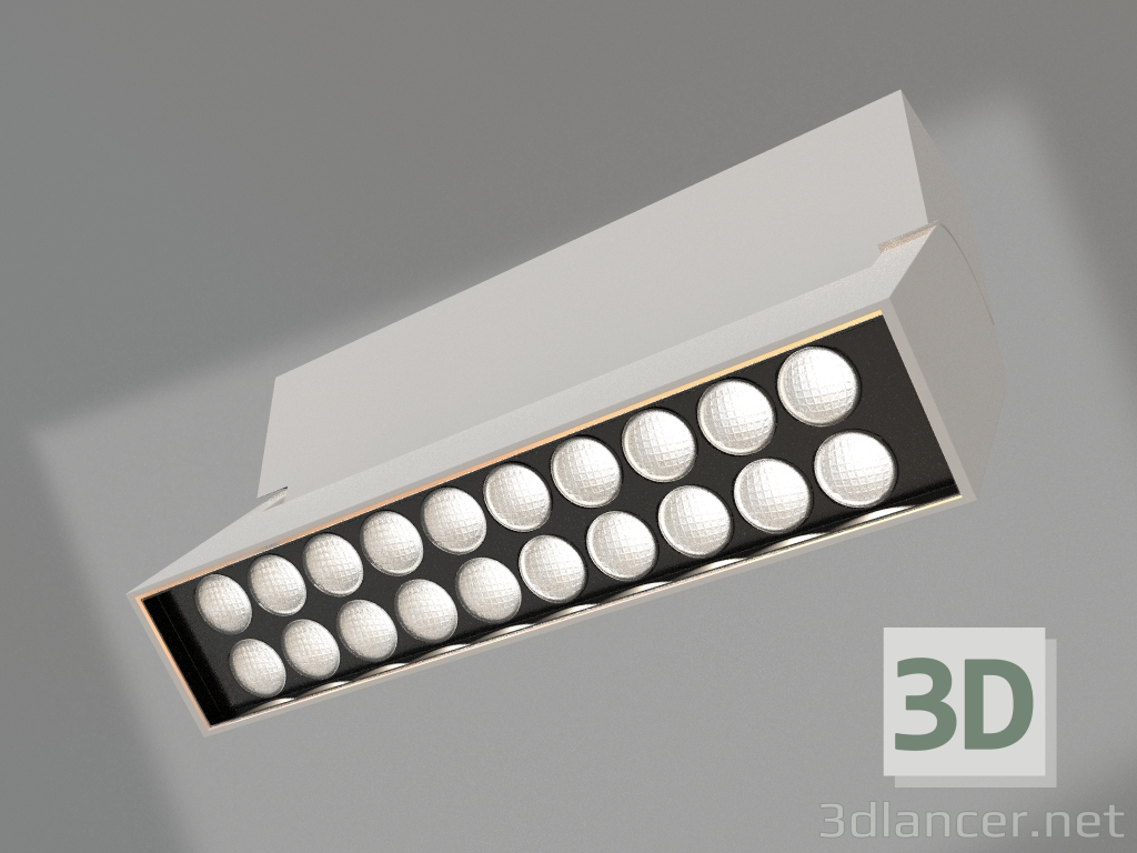 3D Modell Lampe SP-LOFT-SURFACE-S170-10W Day4000 (WH, 24 Grad) - Vorschau