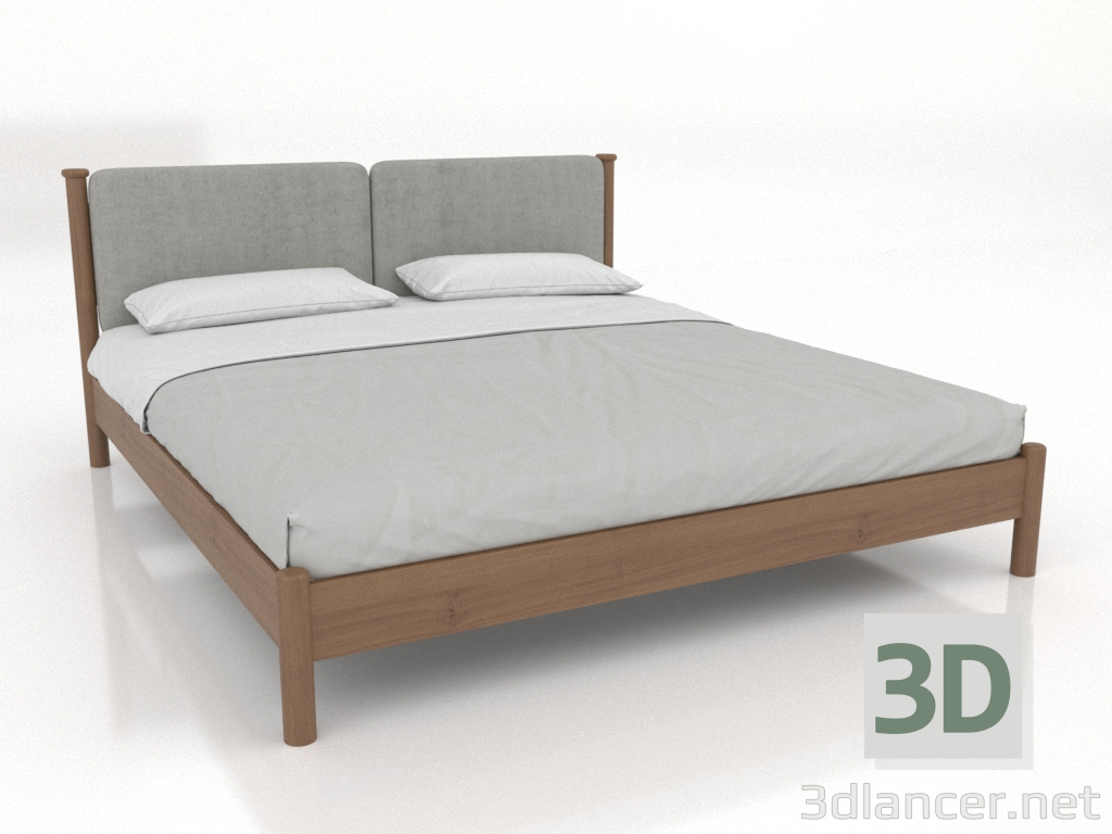 modèle 3D Lit double HIYAL - preview modèle 3D Lit double HIYAL - preview