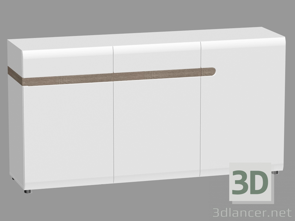 3d модель Комод 3D-2S (TYPE 40) – превью