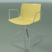 3D modeli Sandalye 0207 (döner, kolçaklı, krom, polipropilen PO00415) - önizleme