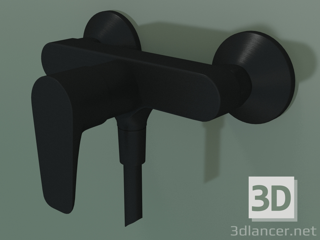 modello 3D Miscelatore monocomando doccia (71760670) - anteprima
