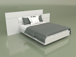 Кровать двуспальная Lf 2016 (Белый)