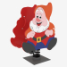 3D modeli Çocuk oyun alanı sallanan sandalye Gnome (6111) - önizleme