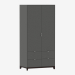 3d model Wardrobe CASE №4 - 1000 with drawers (IDC0181021226) - preview
