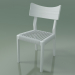 3D Modell Stuhl (21, weiß gewebt, glänzend weiß) - Vorschau