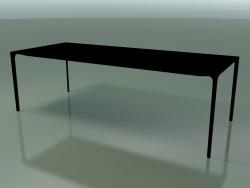 Table rectangulaire 0806 (H 74 - 100x240 cm, stratifié Fenix F02, V39)