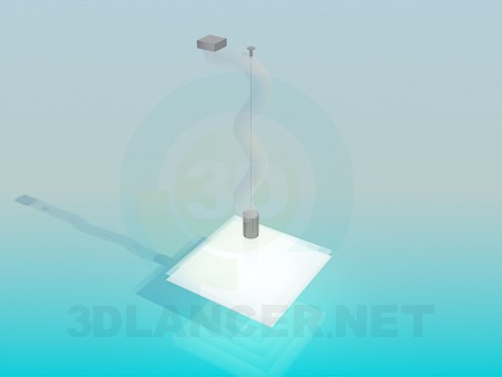 modelo 3D La luminaria - escuchar modelo 3D La luminaria - escuchar