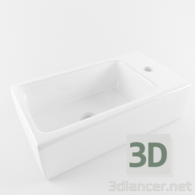 modèle 3D Lavabo - preview