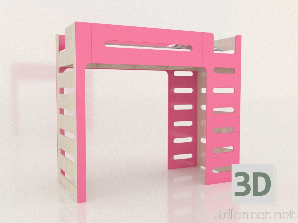 modèle 3D Lit mezzanine MOVE GR (FFMGR2) - preview