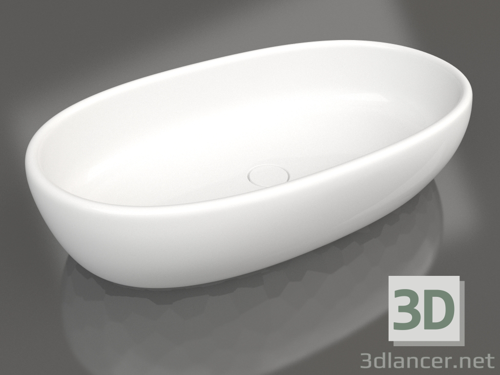 3D modeli Tezgah üstü lavabo LUCE - önizleme