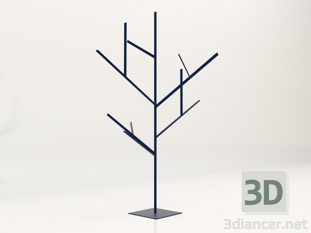 Modelo 3d Lâmpada L1 Árvore (Azul Noite) - preview