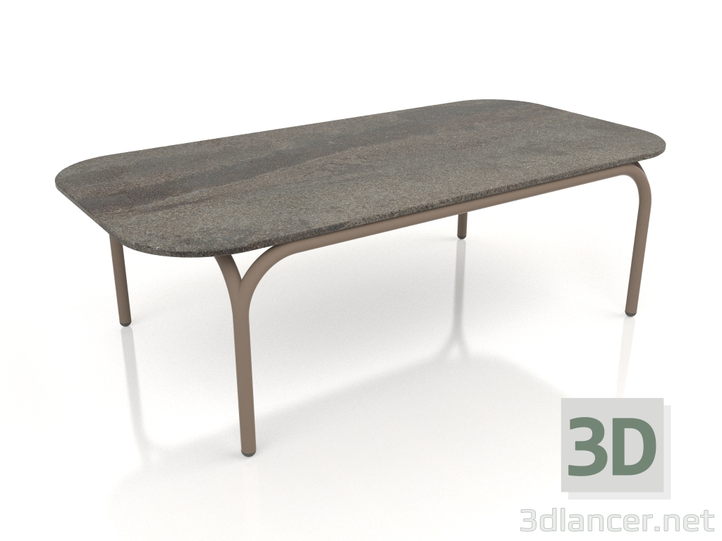 3d model Coffee table (Bronze, DEKTON Radium) - preview