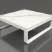3d model Coffee table 90 (DEKTON Aura, Agate gray) - preview