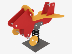 Rocking Playground Airplane (6112)