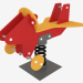 modèle 3D Avion de jeu à bascule (6112) - preview