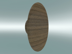 Крюк для одягу Dots Wood (Ø17 cm, Walnut)