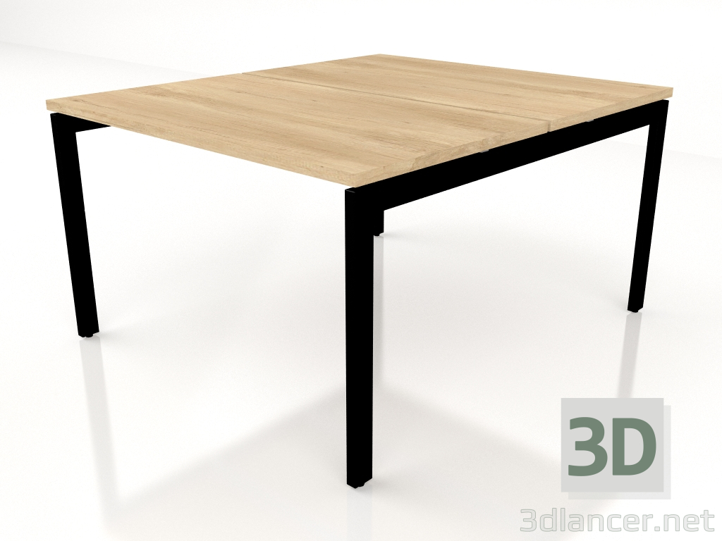 modello 3D Tavolo da lavoro Ogi U Bench BOU42 (1200x1410) - anteprima