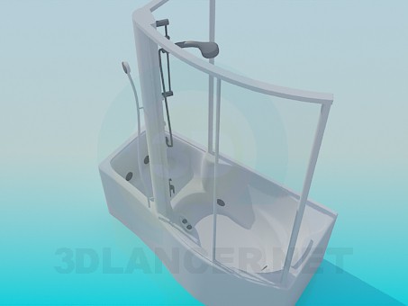 3d model Shower - preview 3d model Shower - preview