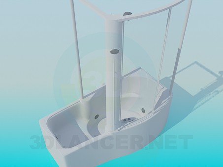 3d model Shower - preview 3d model Shower - preview