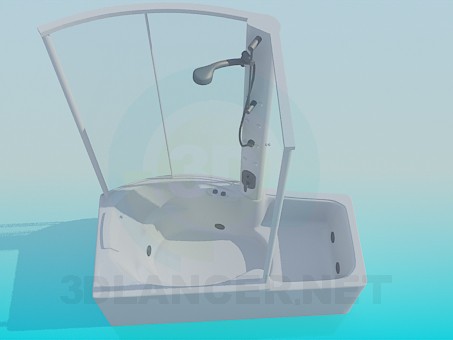 3d model Shower - preview 3d model Shower - preview