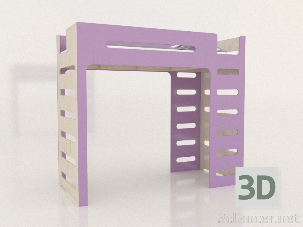 modello 3D Letto a soppalco MOVE GR (FLMGR2) - anteprima