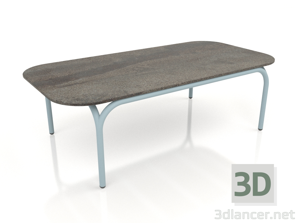 3d model Coffee table (Blue gray, DEKTON Radium) - preview
