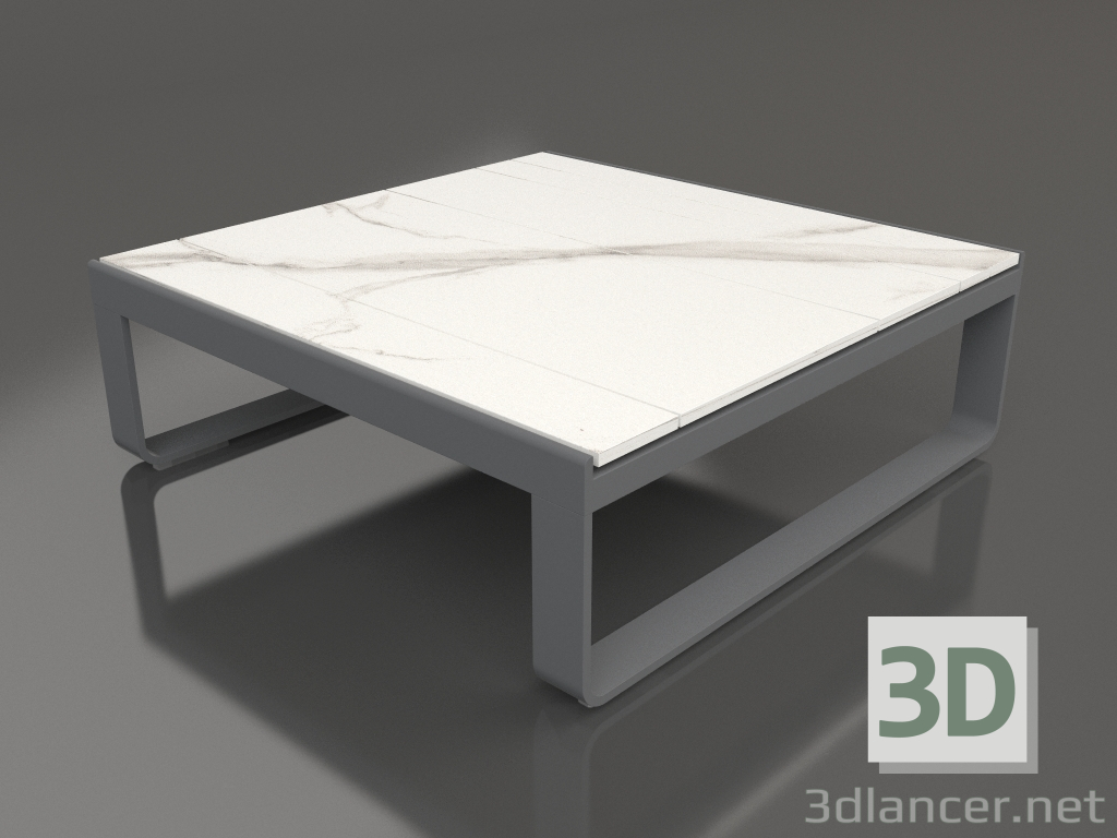 modèle 3D Table basse 90 (DEKTON Aura, Anthracite) - preview