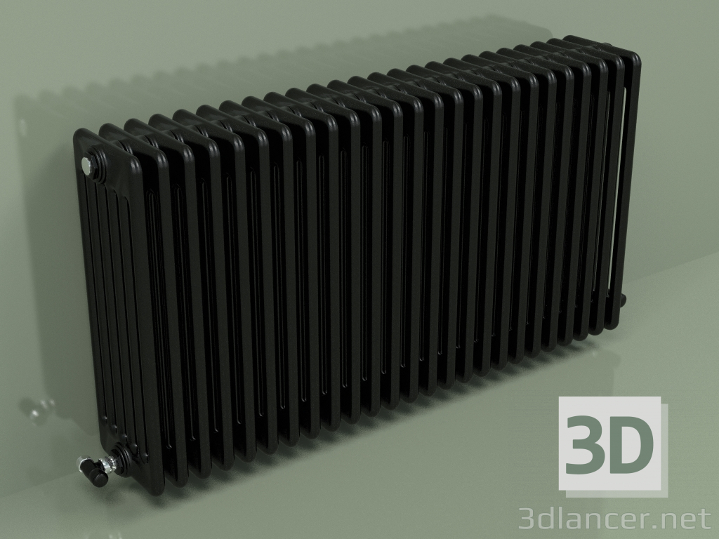 3D Modell Kühler TESI 6 (H 600 25EL, Schwarz - RAL 9005) - Vorschau