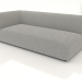 3d model Corner sofa module (XL) 193 extended left - preview