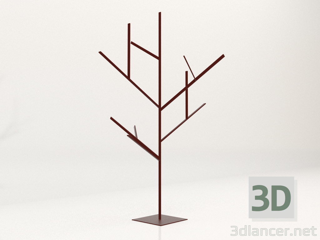 3d model Lamp L1 Tree (Wine red) - preview