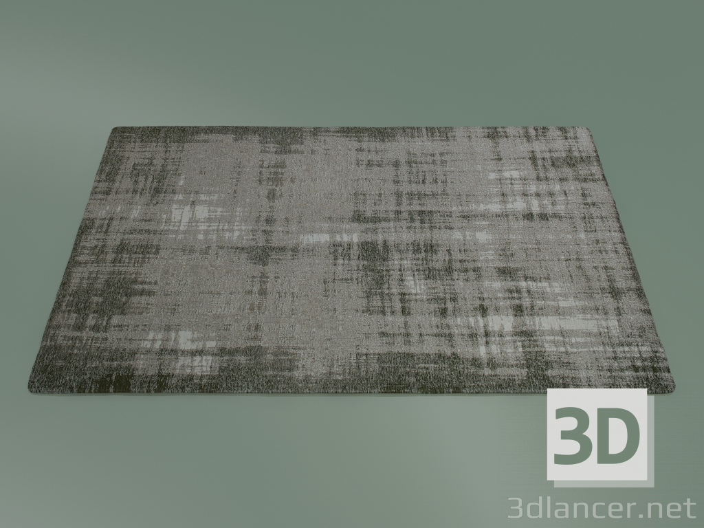 3D Modell Teppich Bayron (S99, grün) - Vorschau