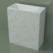 modello 3D Lavabo freestanding (03R146103, Carrara M01, L 72, P 36, H 85 cm) - anteprima