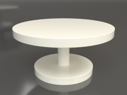 Table basse JT 022 (D=700x350, couleur plastique blanc)