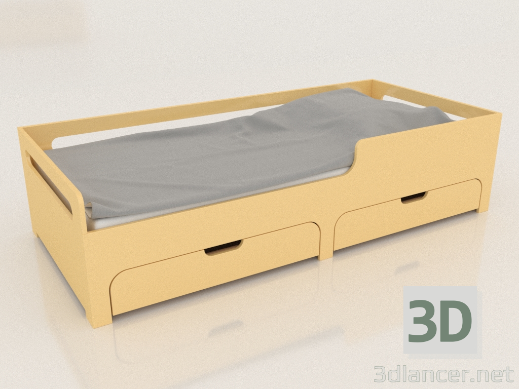 3 डी मॉडल बेड मोड DR (BSDDR2) - पूर्वावलोकन