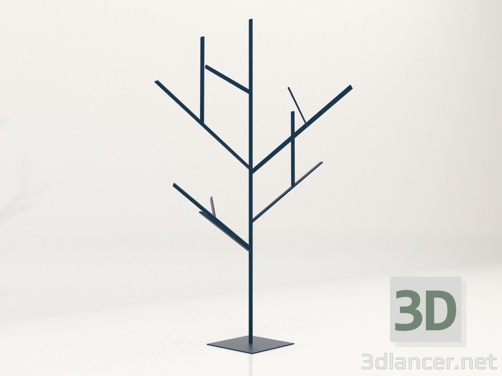 3D modeli Lamba L1 Ağacı (Gri mavi) - önizleme