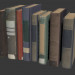 modello 3D vecchi libri - anteprima