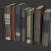 3d model old Books - preview